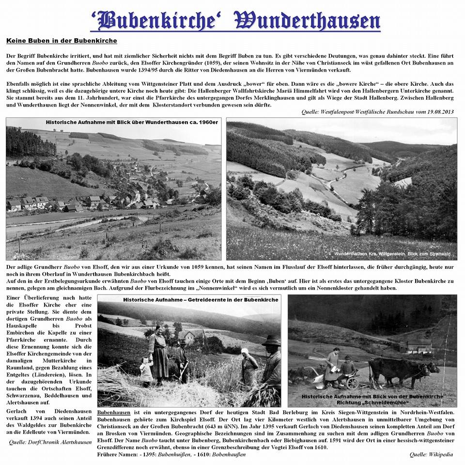 Bubenkirche Wunderthausen
